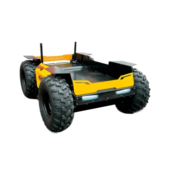 Ровер CARGO UNIT - всепогодная роботизированная платформа-вездеход для перевозки грузов до 150 кг, открытый корпус